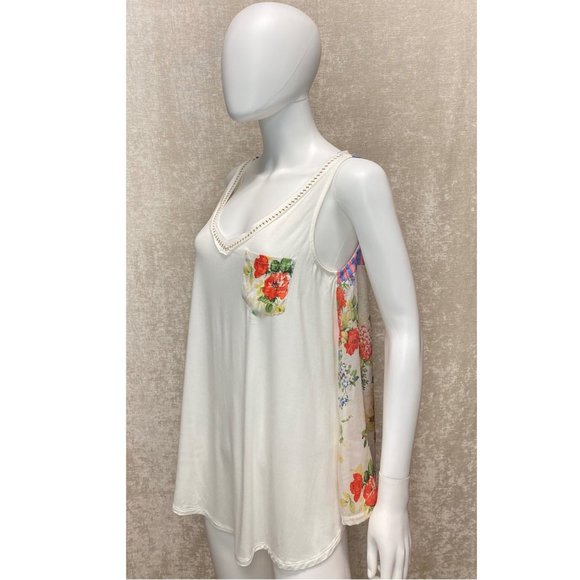 Aratta Sun Rays Tank • Small NWT • Floral Shirt - Picture 4 of 7